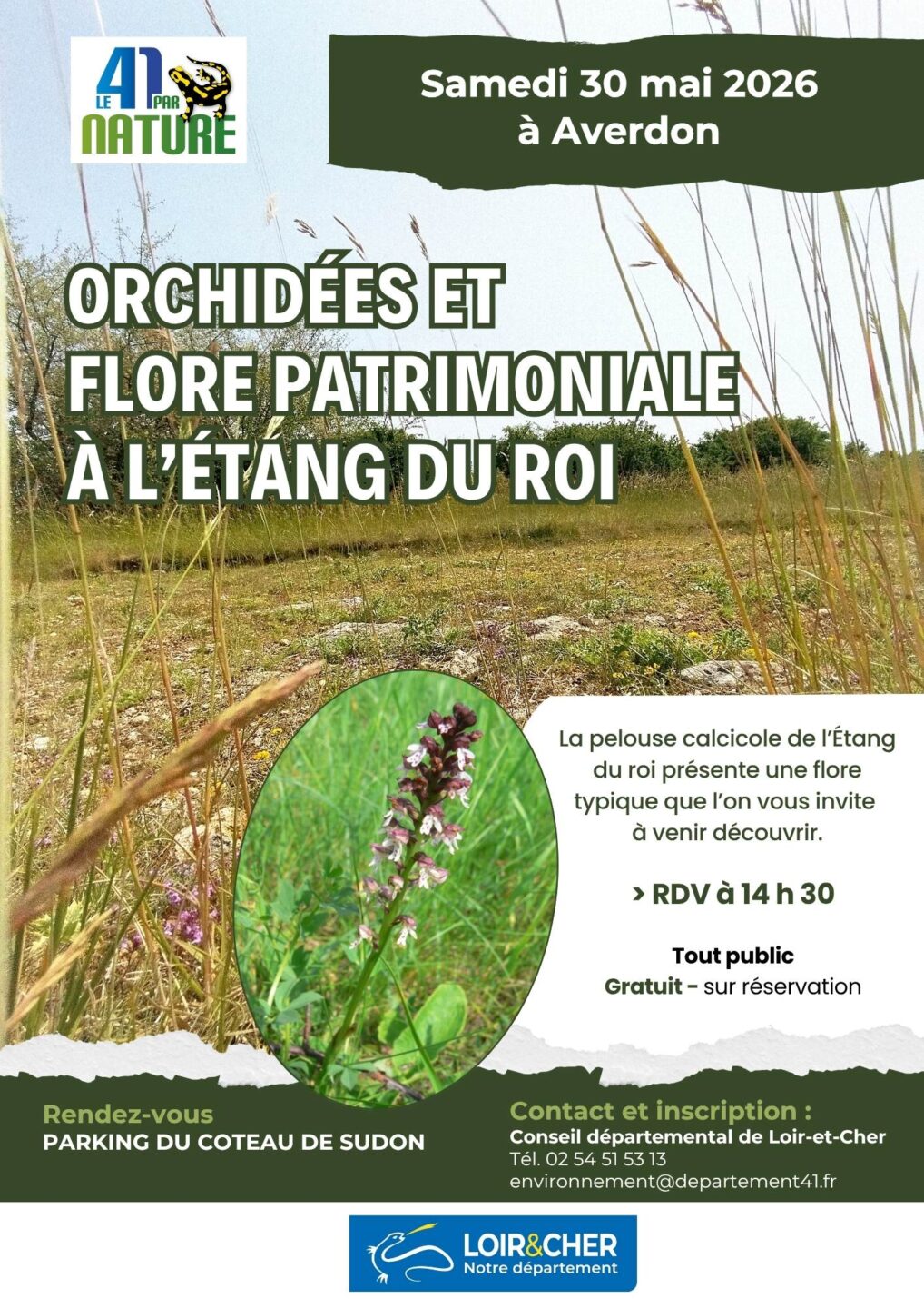 Orchidées et flore patrimoniale  Averdon