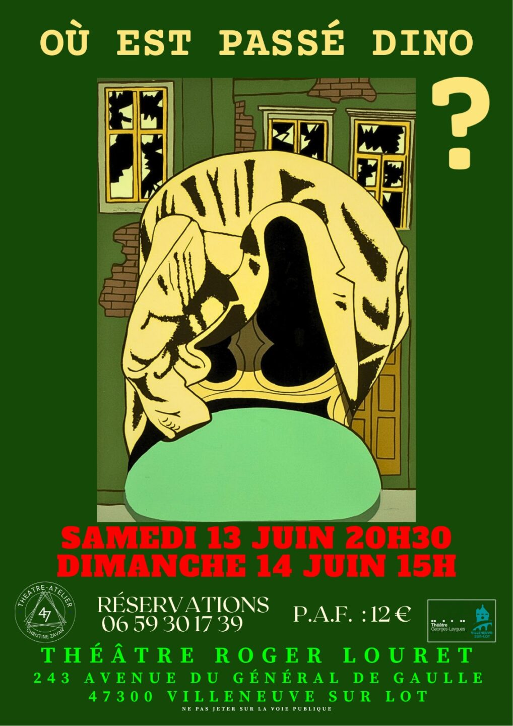 Où est passé Dino ? 243 Avenue du Général de Gaulle Villeneuve-sur-Lot 2026-06-13