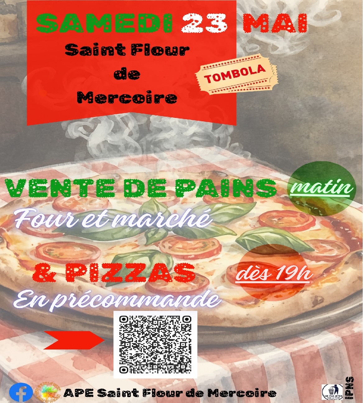 PAIN AU FOUR COMMUNAL  Saint-Flour-de-Mercoire