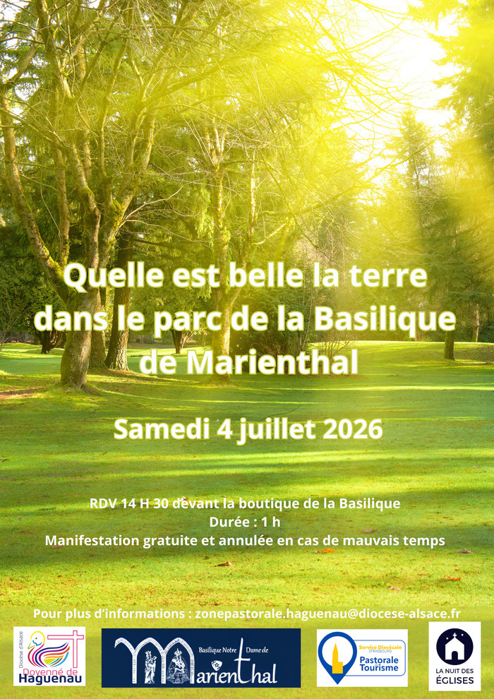 Parc de la Basilique Notre-Dame de Marienthal (67), basilique Notre-Dame Marienthal, Haguenau