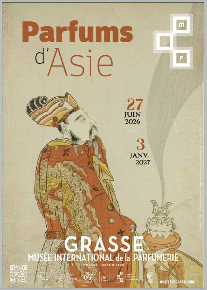 Parfums d’Asie Cultures olfactives traditionnelles de la Chine à l’Inde, Musée international de la Parfumerie, Grasse