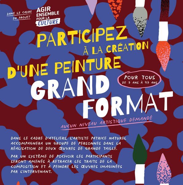 Participez à la création d’une peinture grand format Gizeux