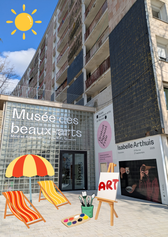 Parvis d’été : Atelier créatif, Musée des beaux-arts – Maurepas, Rennes