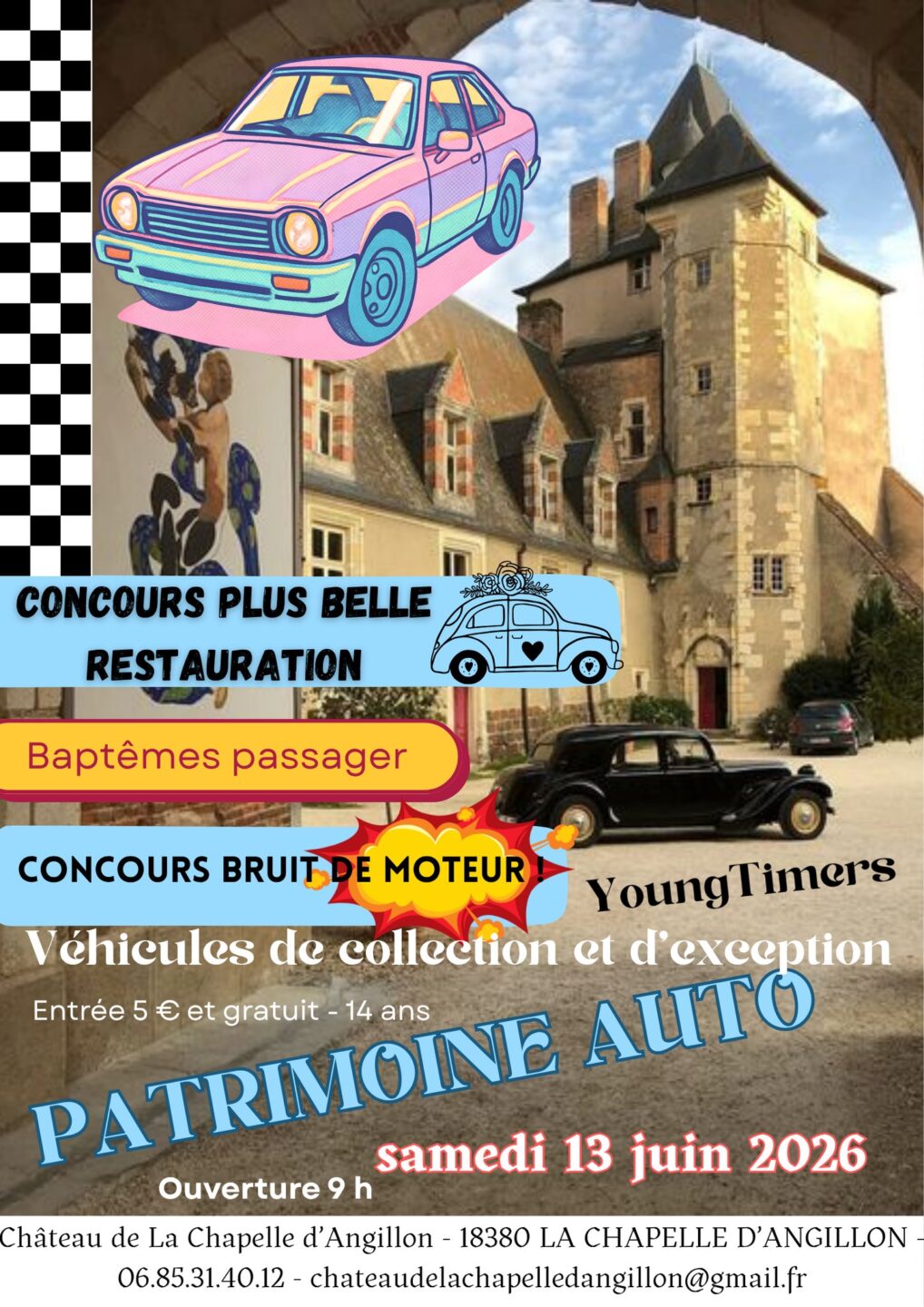 Patrimoine Auto  La Chapelle-d&rsquo;Angillon