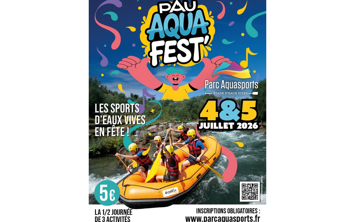 Pau Aqua Fest av de l’Yser Bizanos