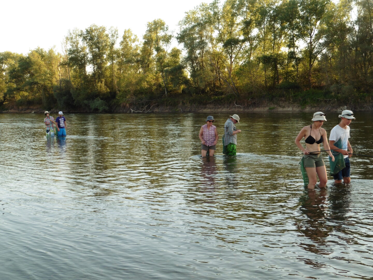 Pêche en bateau de Loire  Cuffy