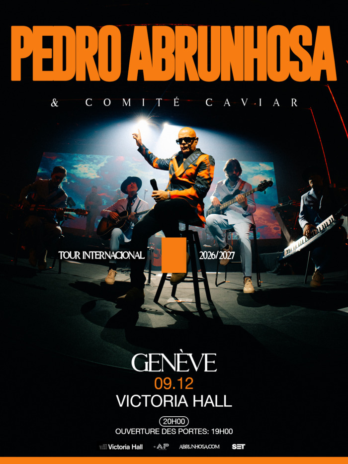 Pedro Abrunhosa & Comité Caviar Victoria Hall Genève