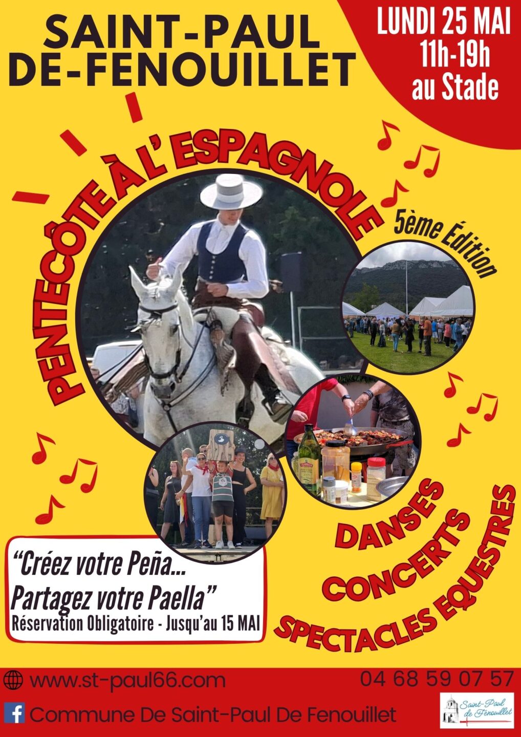 PENTECÔTE À L&rsquo;ESPAGNOLE 5ÈME ÉDITION  Saint-Paul-de-Fenouillet