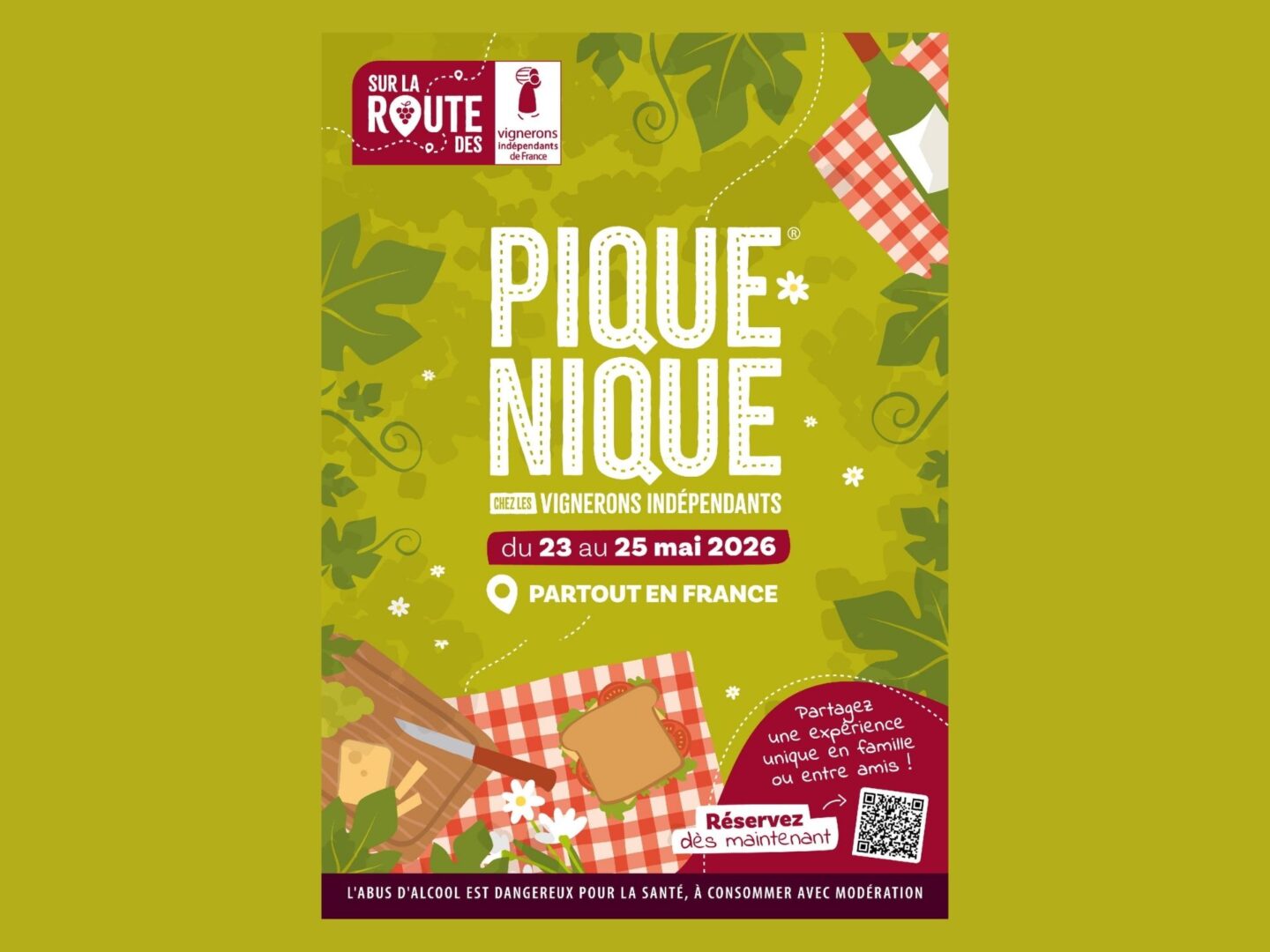 Pique-nique des Vignerons indépendants au Château de Croignon 559 Chemin de Vidane Croignon 2026-05-23