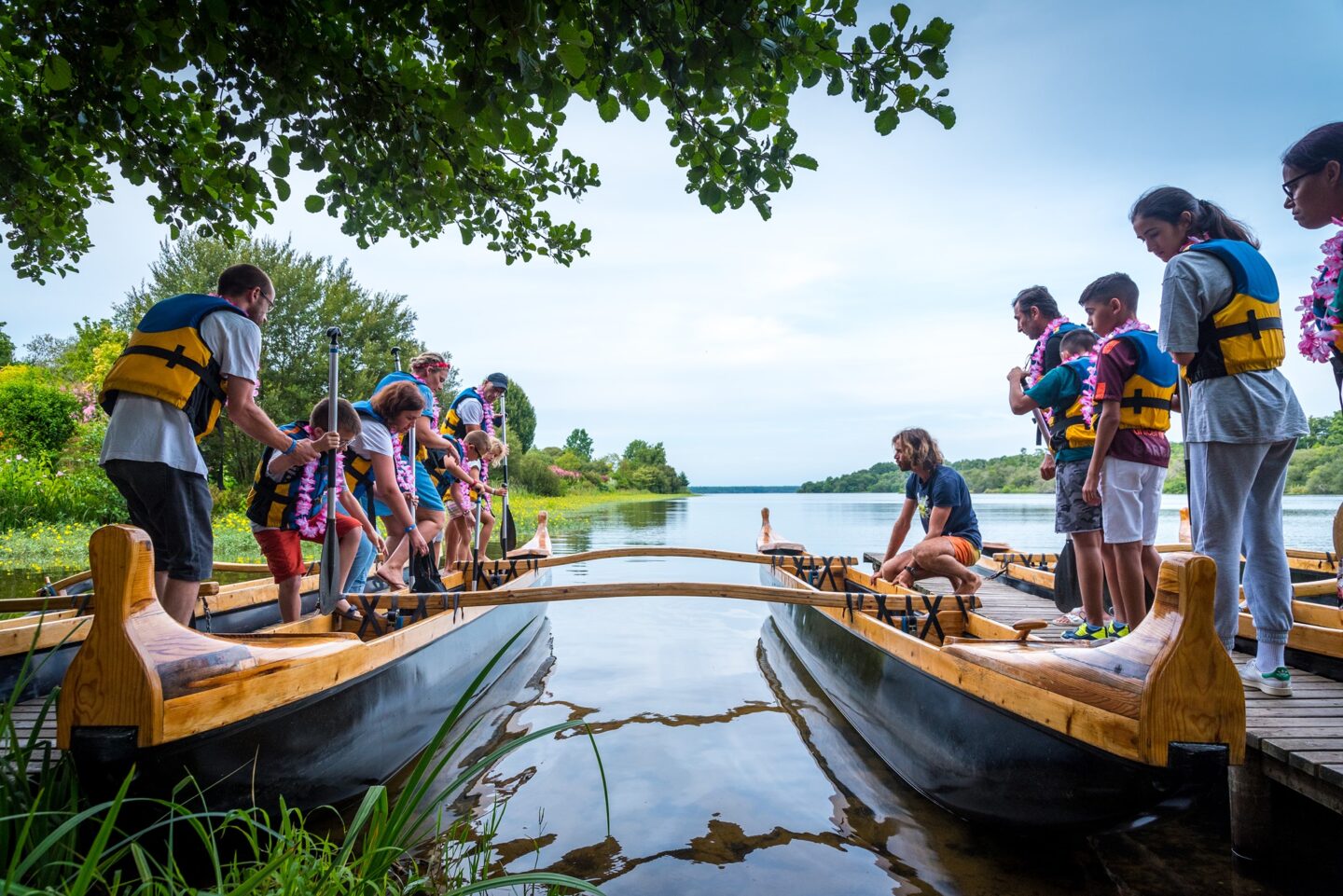 Pirogue conte et légendes Mimizan
