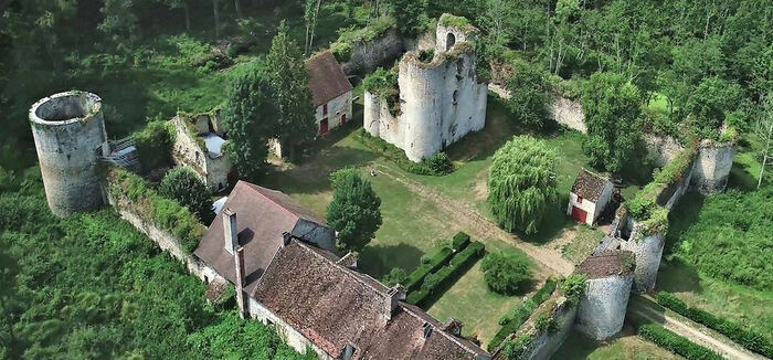 Plongez dans le Moyen-âge et ses châteaux Forts., Château de Mez Le Maréchal, Dordives