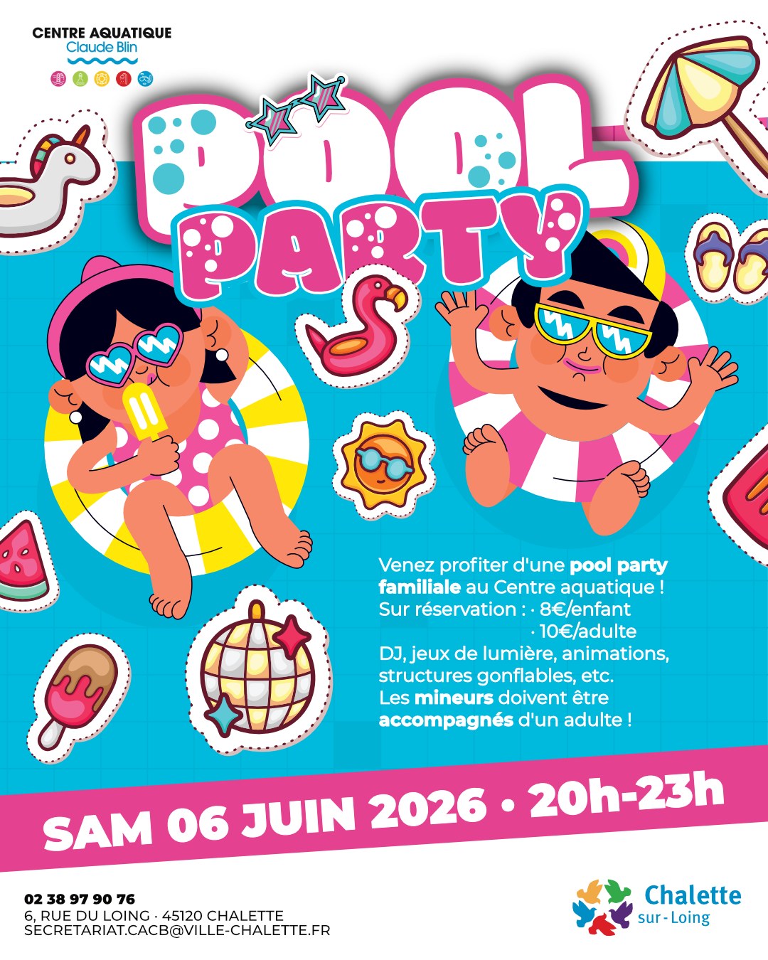Pool Party Châlette-sur-Loing