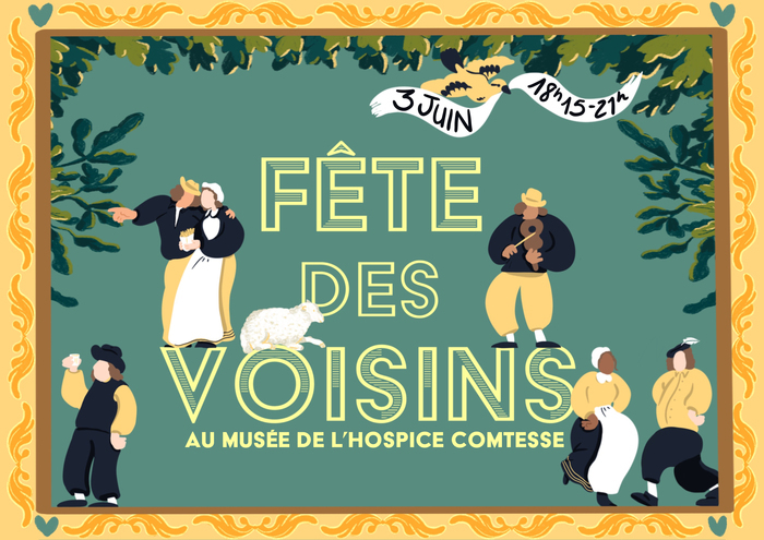 Première fête des voisins au Musée de l’Hospice Comtesse !, Musée de l’Hospice Comtesse, Lille