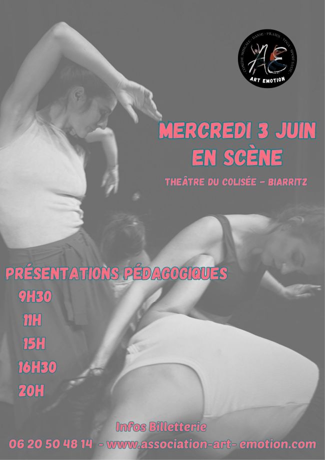 Présentations pédagogiques EN SCENE Le Colisée Biarritz