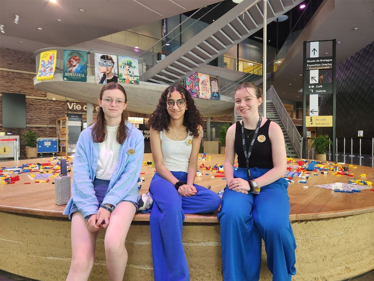 Julie Lancelot, Dounia Sidi Ben Ali et Noémie Beauce, ambassadrices du Prix Ados