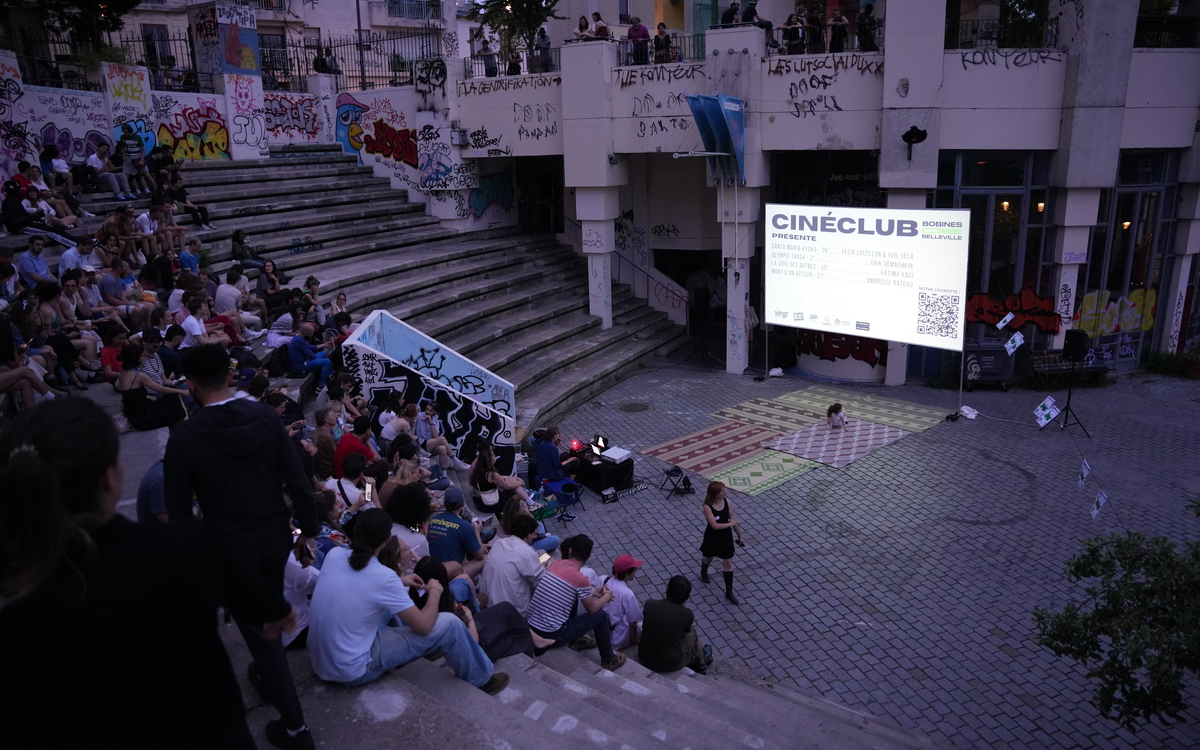 Projection de courts-métrages en plein air - Les Bobines de Belleville Amphithéâtre du Parc de Belleville Paris