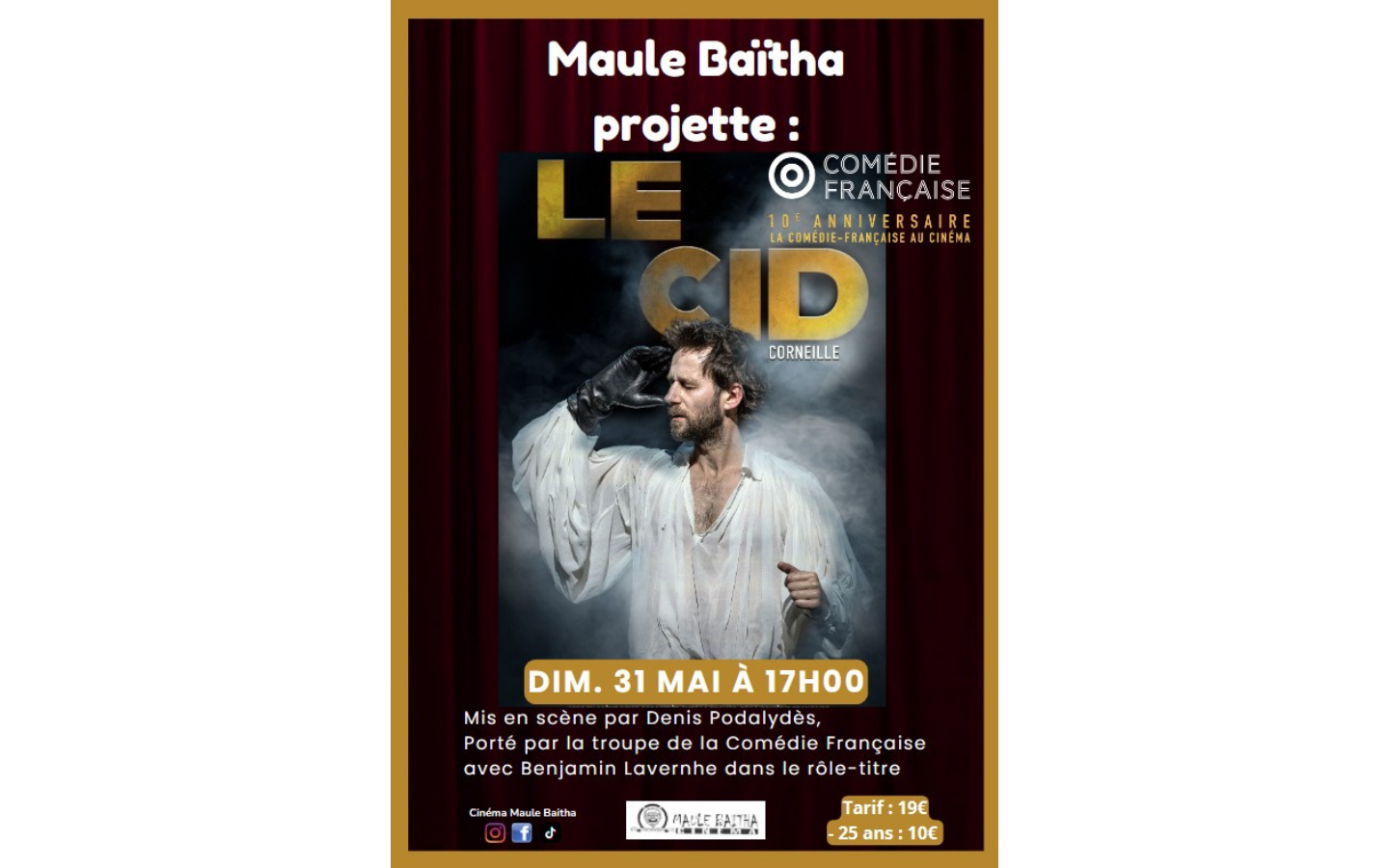 Projection le Cid Cinéma Maule Baitha Mauléon-Licharre