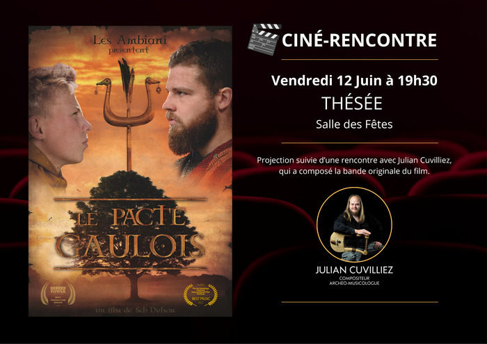 Projection & Rencontre - Le Pacte Gaulois Tasciaca - Musée archéologique Thésée