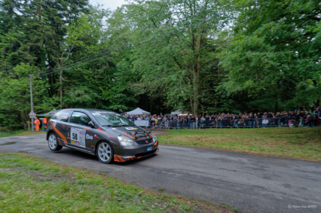 Benoît TAVIAUX - HONDA Civic Type R N°58 au Rallye du Morbihan 2026