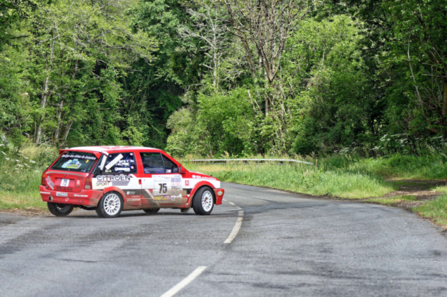 Adrien BARRANGER - CITROËN AX GTI N°75 au Rallye du Morbihan 2026