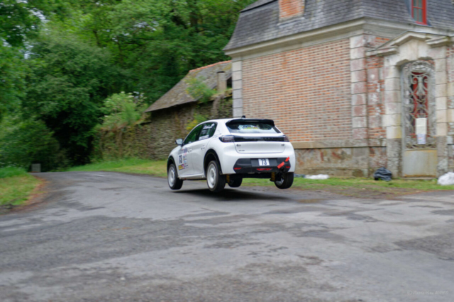 Damien LE MARCHAND -  PEUGEOT 208 Racing N°73 au Rallye du Morbihan 2026