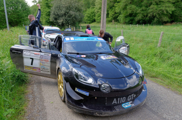 Julien MALLET - ALPINE A110 GT+ N°7 au Rallye du Morbihan 2026