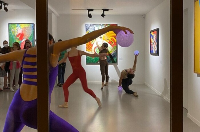 Quand la couleur prend corps : Performance dansée, Musée Hyacinthe Rigaud, Perpignan