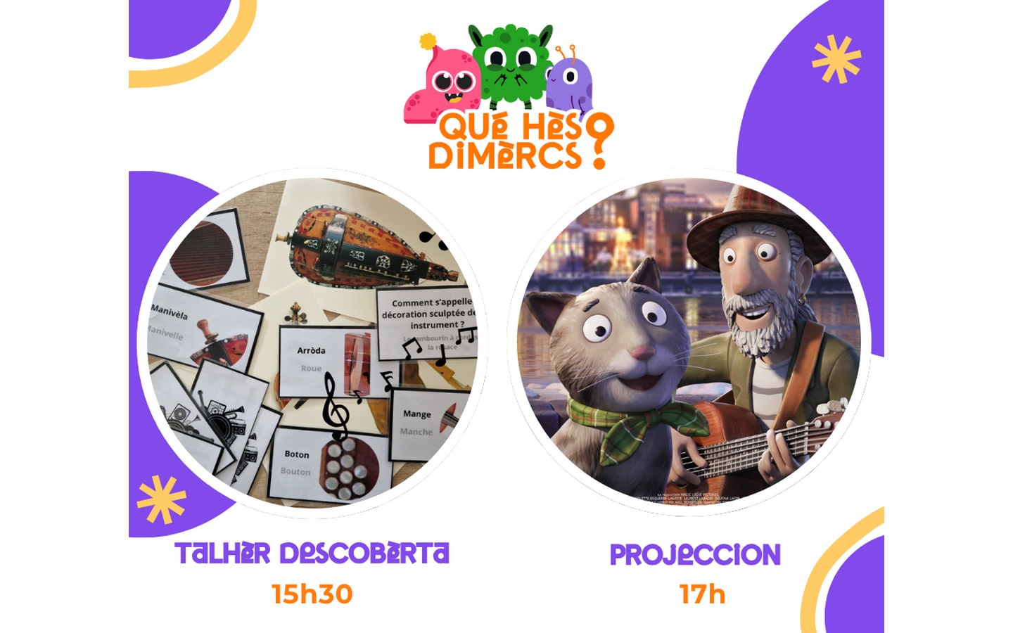 Qué Hès Dimèrcs ? Fête de la musique ! Espaci Lecturas e Descobèrtas/Estanquet Pau 2026-06-17