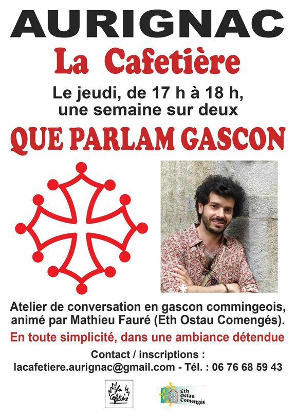 QUE PARLAM GASCON LA CAFETIERE Aurignac 2026-05-07