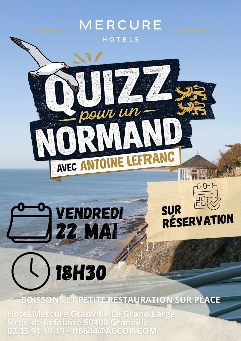Quizz pour un NORMAND 5 Rue de la Falaise Granville 2026-05-22