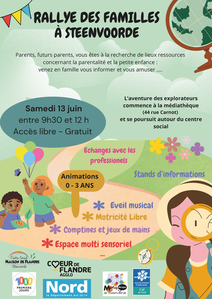 RALLYE FAMILLE STEENVOORDE Centre Social Steenvoorde