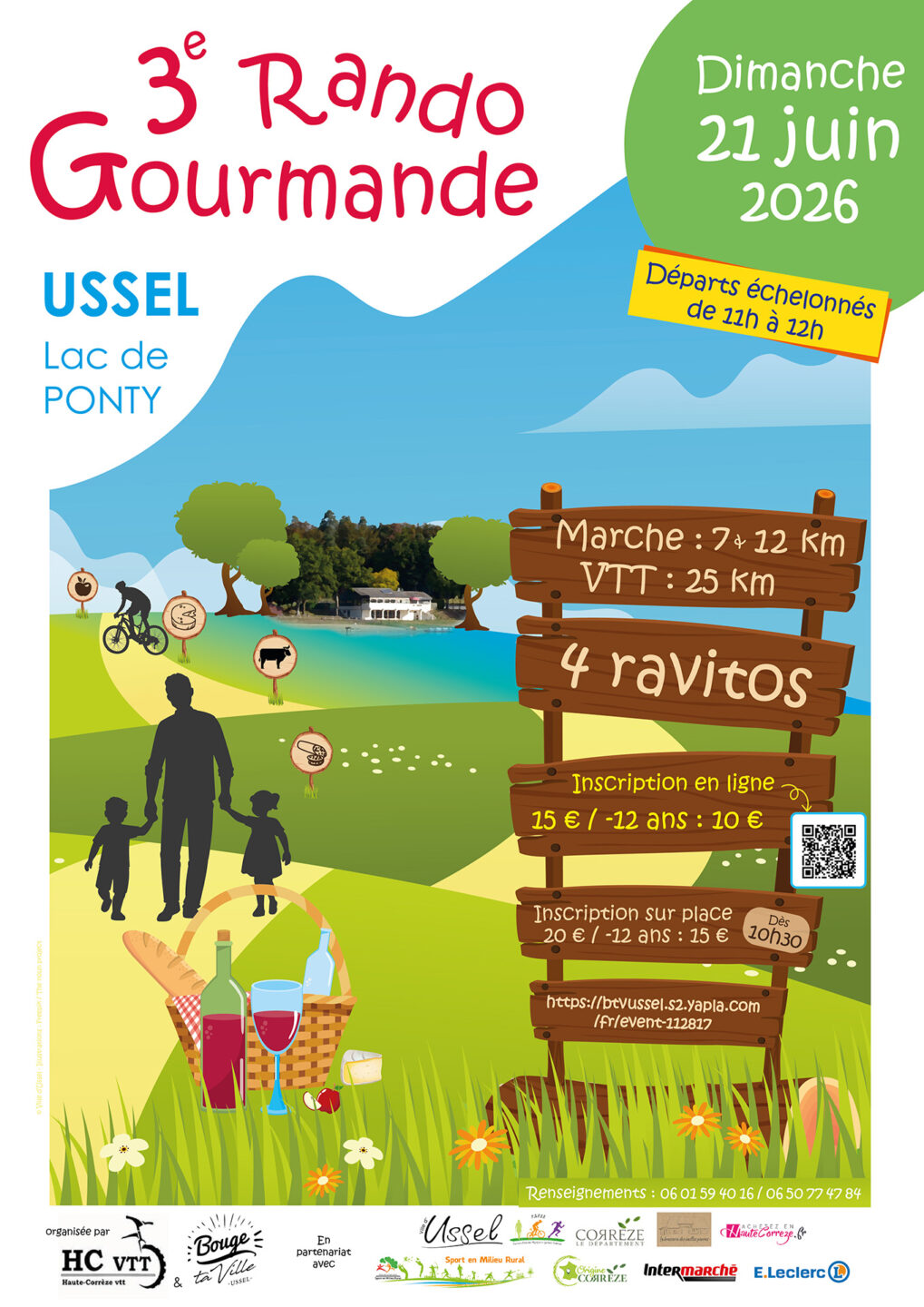 Rando gourmande Lac de Ponty Ussel 2026-06-21