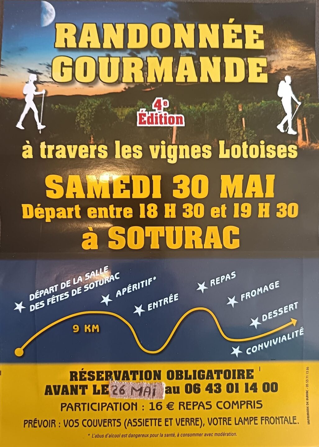Randonnée gourmande à Soturac Soturac