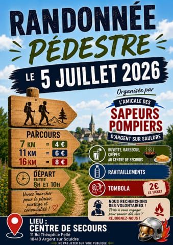 Randonnée pédestre Argent-sur-Sauldre