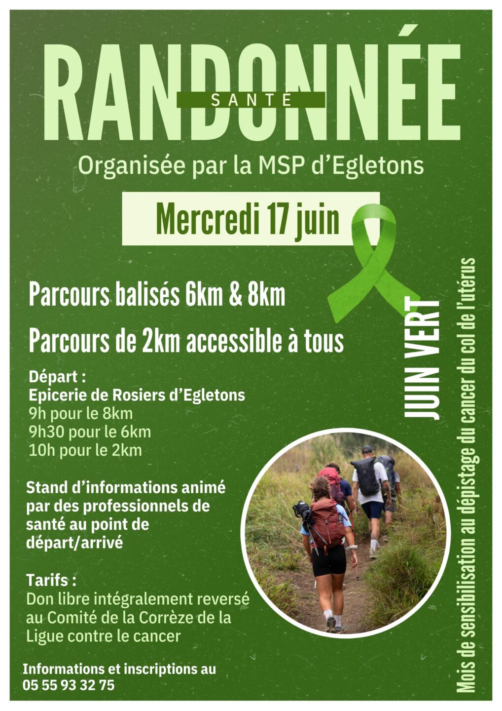 Randonnée Santé  Rosiers-d'Égletons 2026-06-17