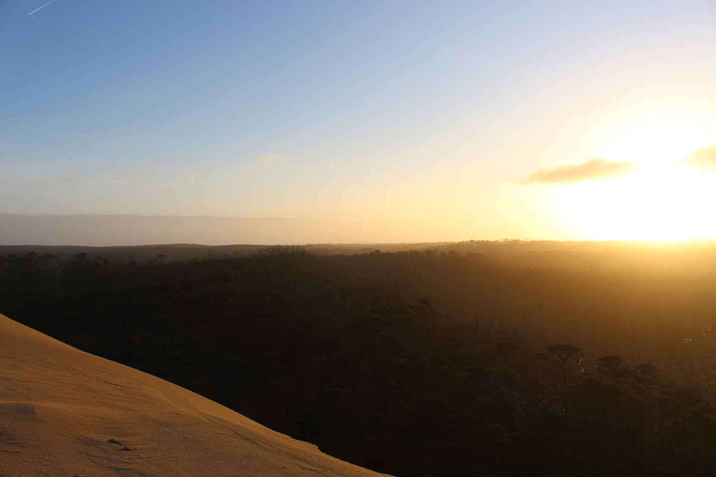 Randonnée sur la Dune du Pilat au lever du soleil RD 218 Route de Biscarrosse La Teste-de-Buch