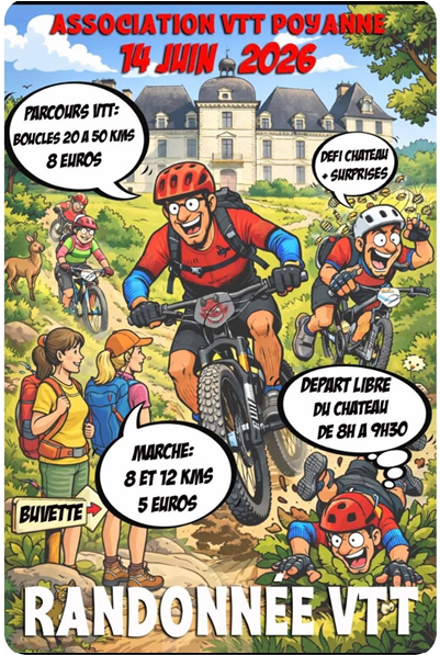 Randonnée VTT et marche