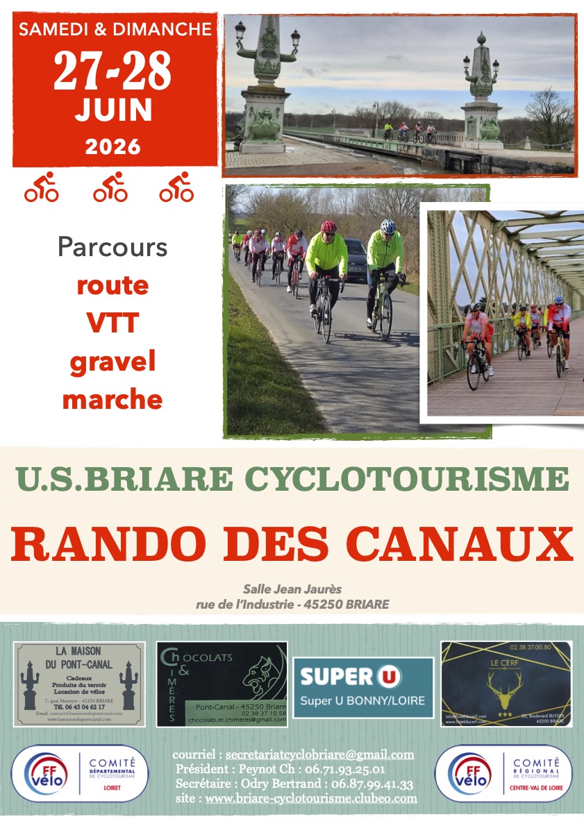 Randonnées des canaux VTT