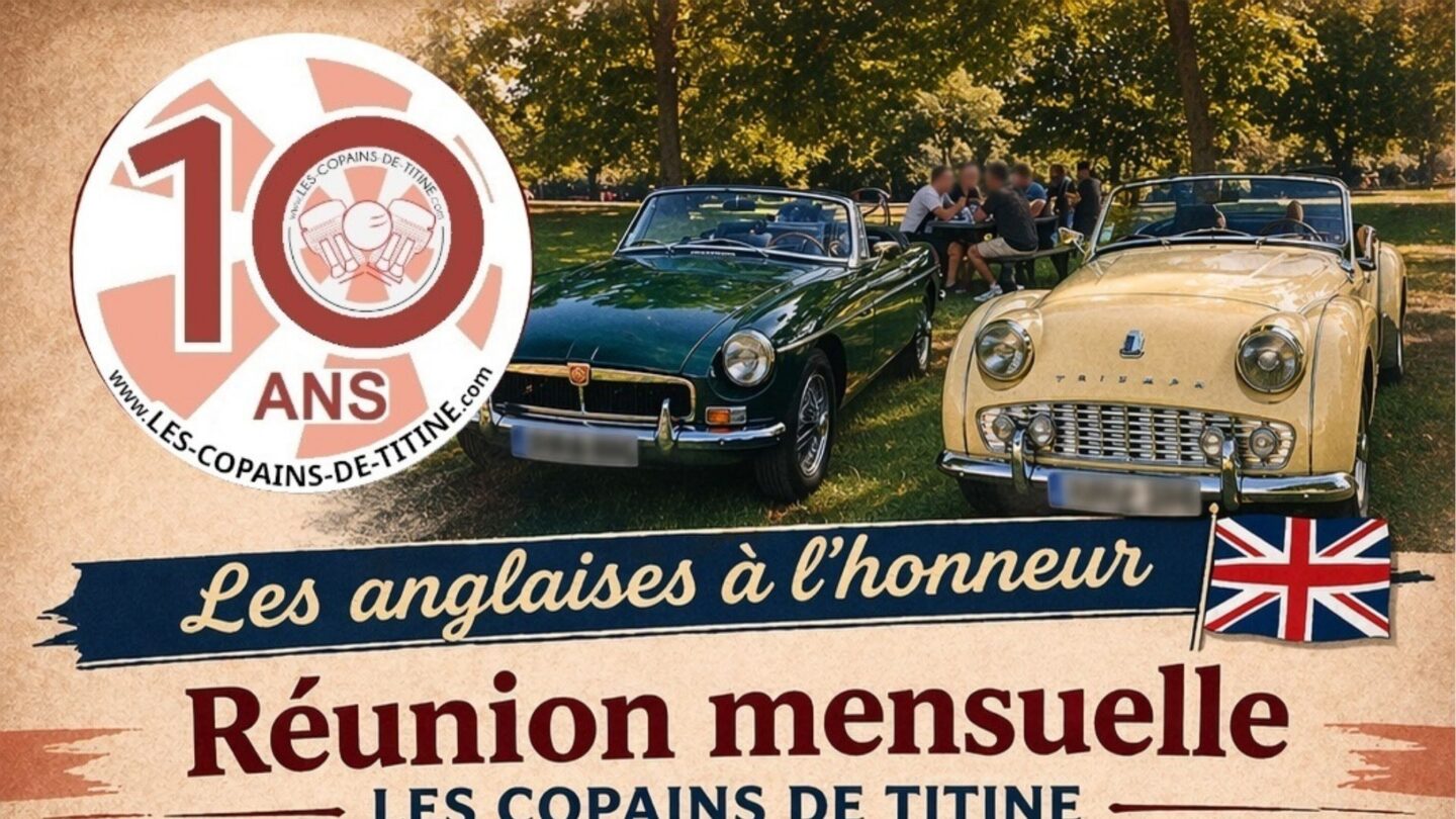 Rassemblement de voitures de collection Base de loisirs Orthez