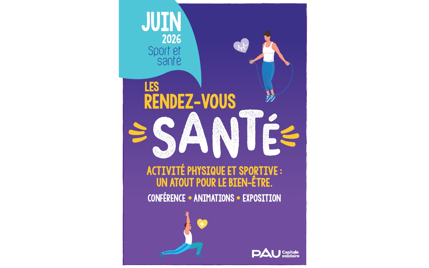 RDV santé Conférence L’activité physique et sportive pour tous et à tout âge bienfaits et précautions à prendre Auditoirum bâtiment Le Piano Pau
