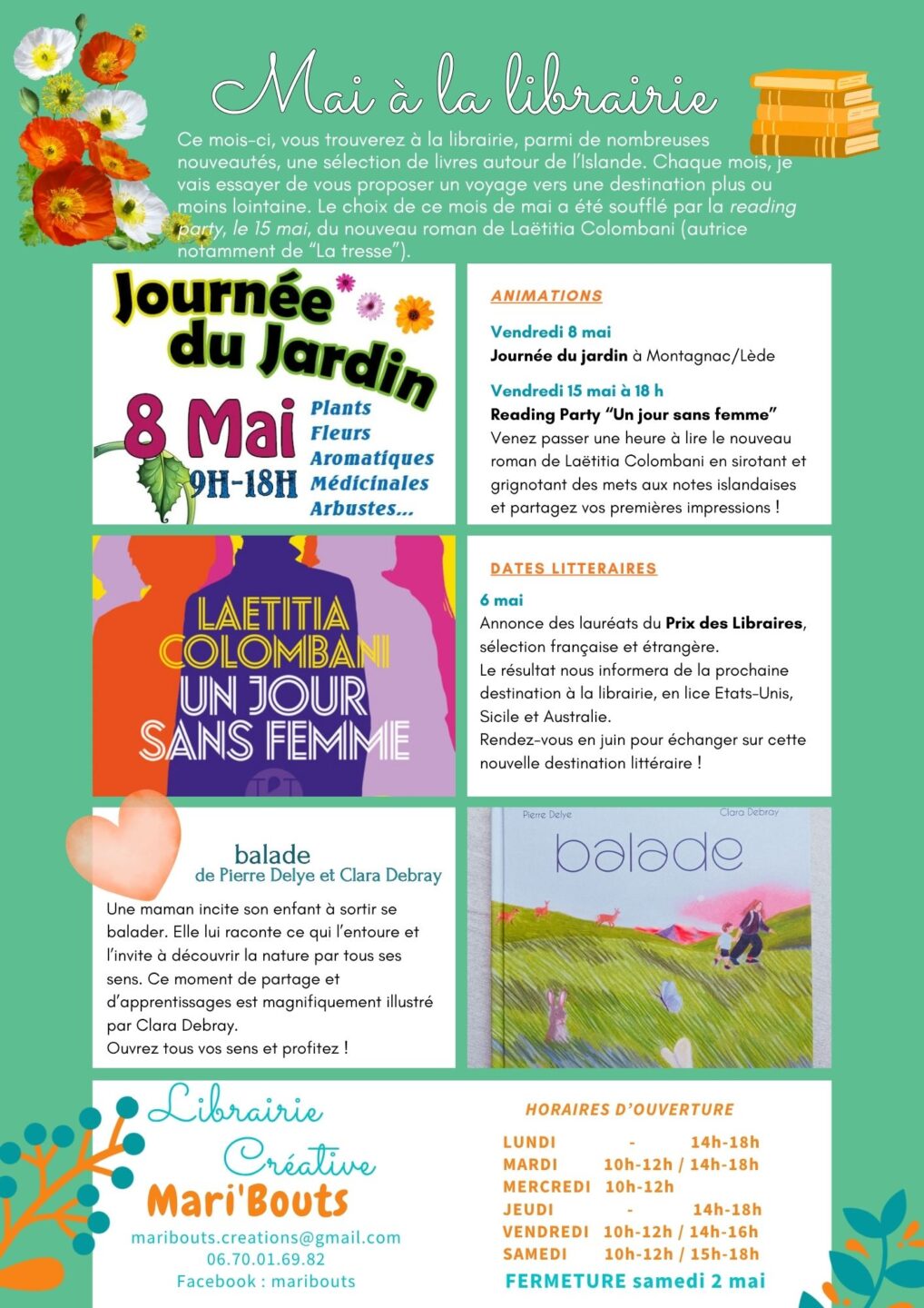 Reading Party Un jour sans femme  Lacapelle-Biron