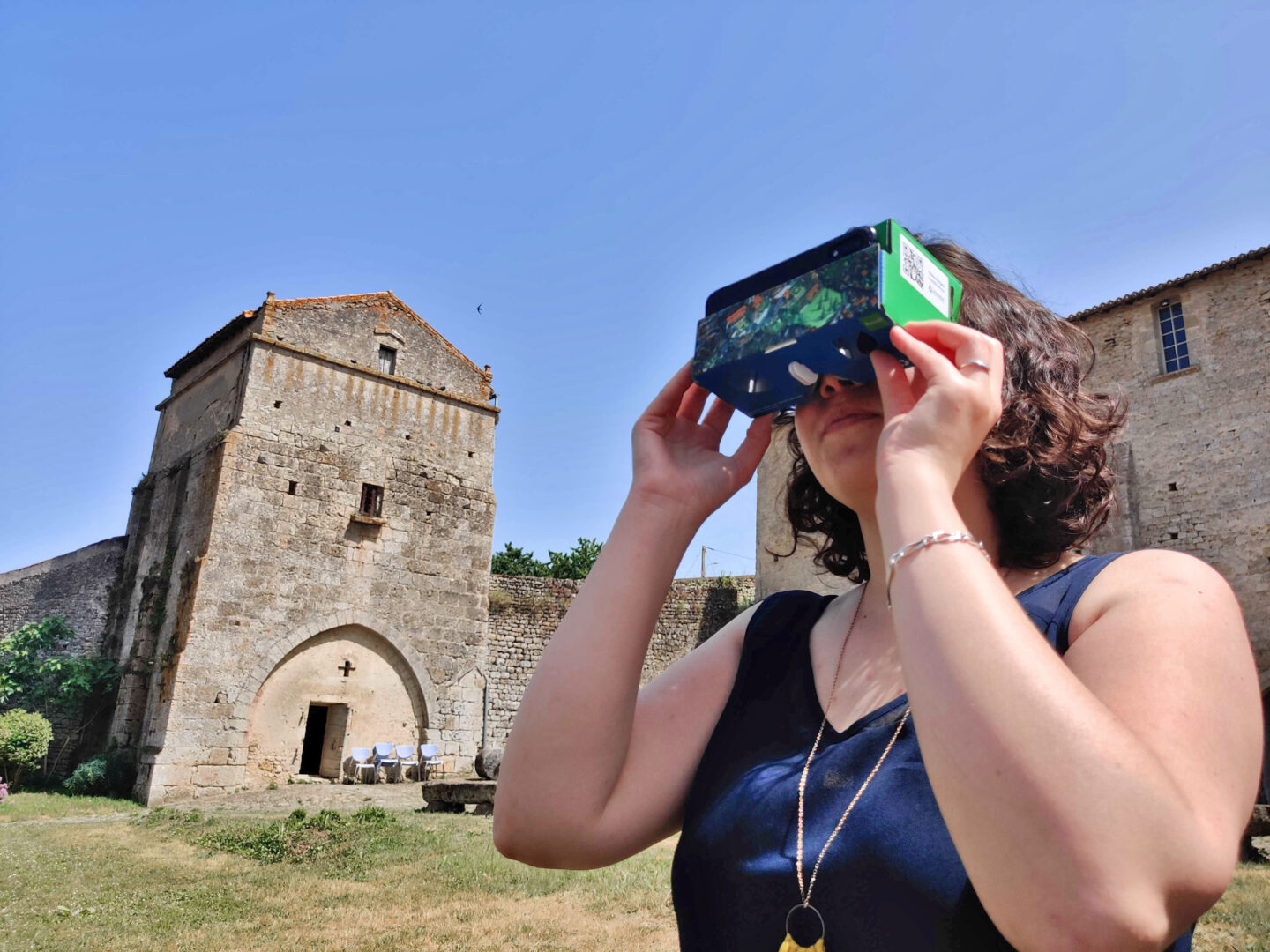 Réalité virtuelle à Airvault