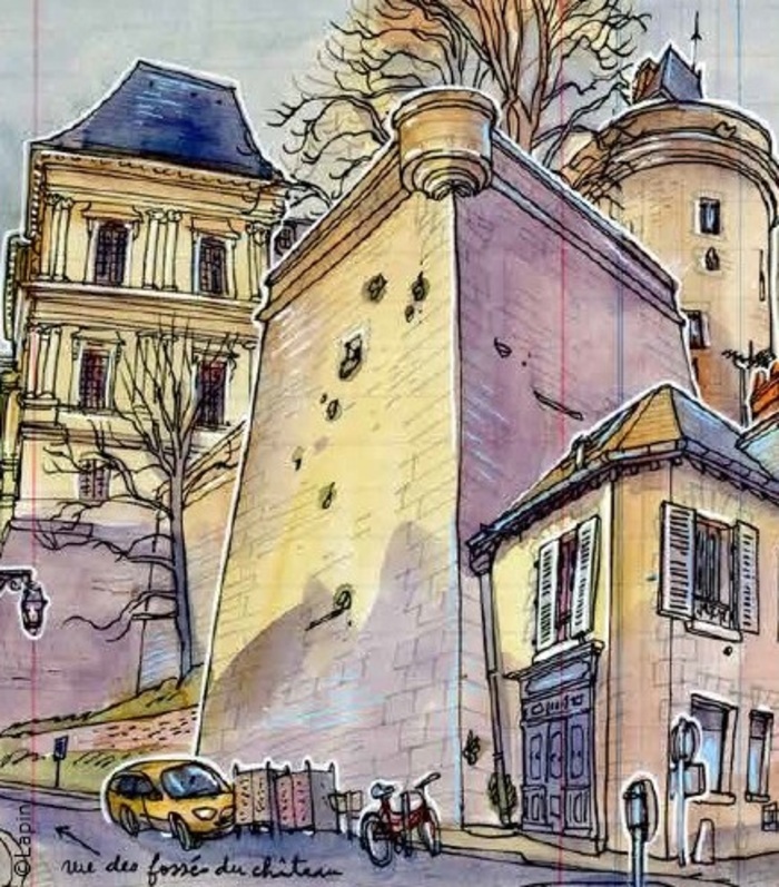 Rencontre avec le carnettiste Lapin Maison de la bd Blois