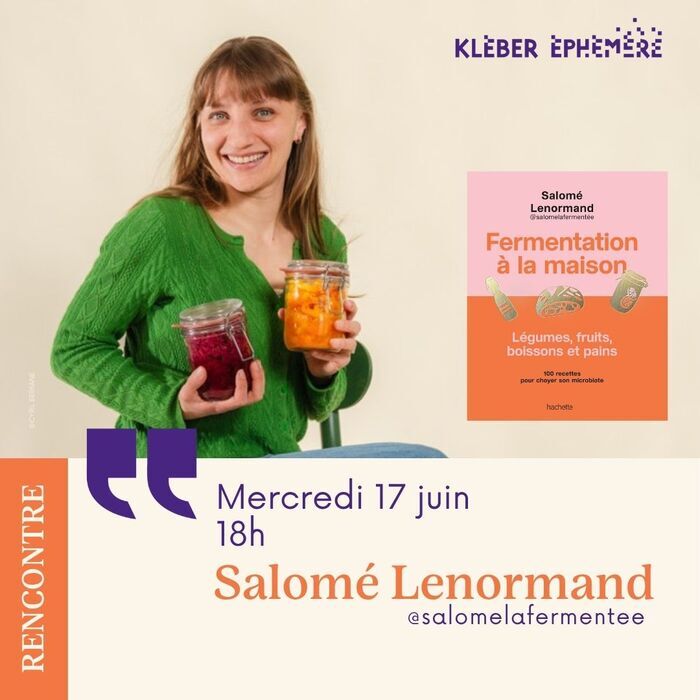 Rencontre avec Salomé Lenormand, Kléber, STRASBOURG