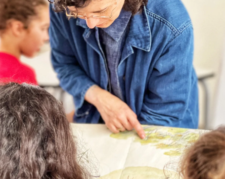 RENCONTRE ET ATELIER AVEC INBAR HELLER ALGAZI LEPORELLO TIERS-LIEU CULTUREL LE MOULIN Roques
