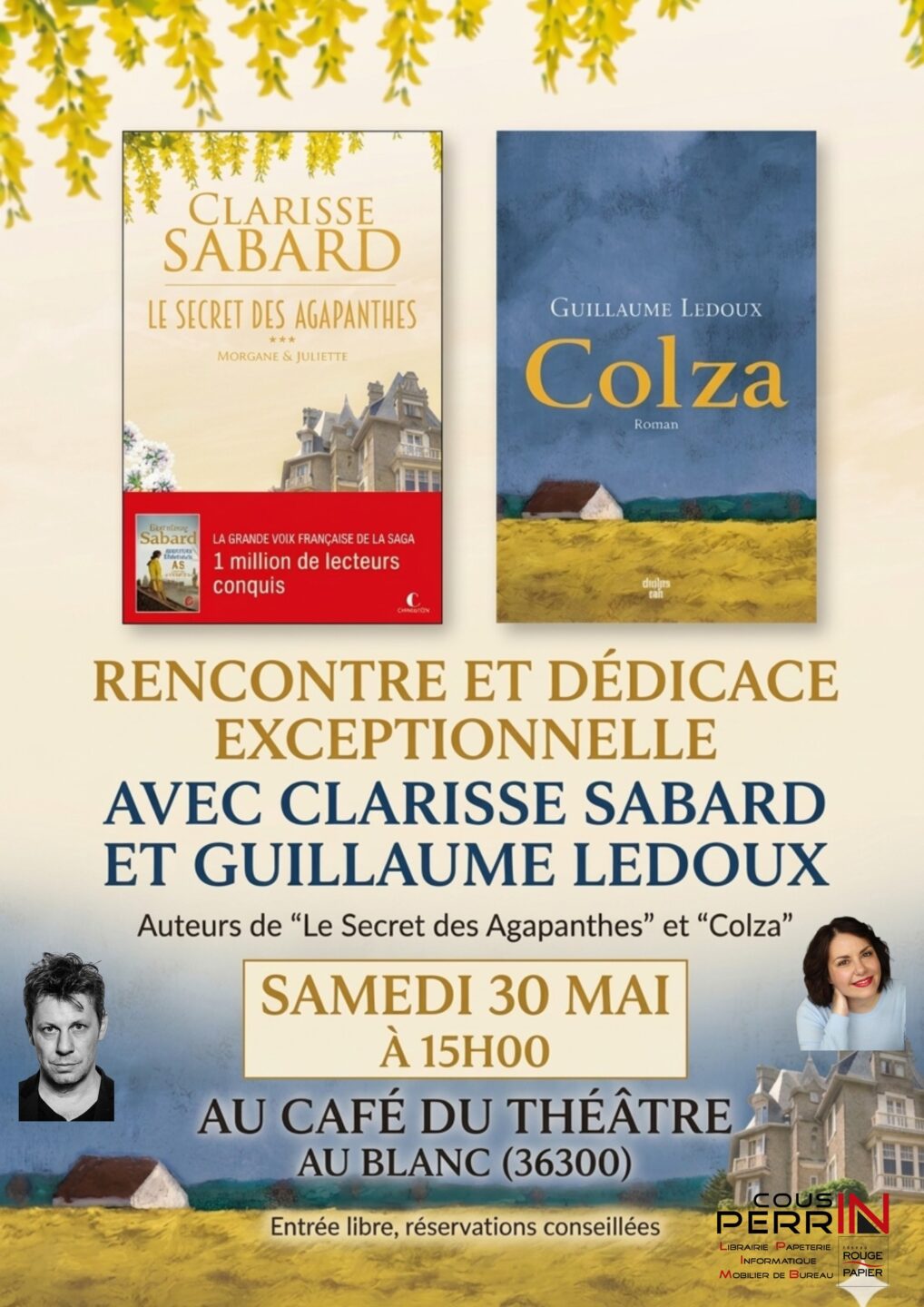 Rencontre et dédicace  Le Blanc