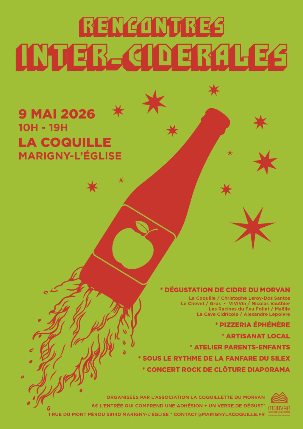 Rencontres inter-cidérales La Coquille Marigny-l&rsquo;Église