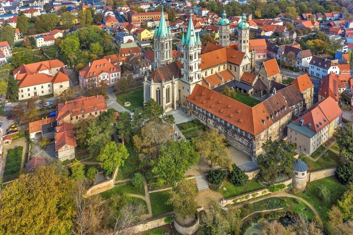 Rendez-vous au jardin de la cathédrale de Naumburg, Domgarten Naumburg, Naumburg (Saale)