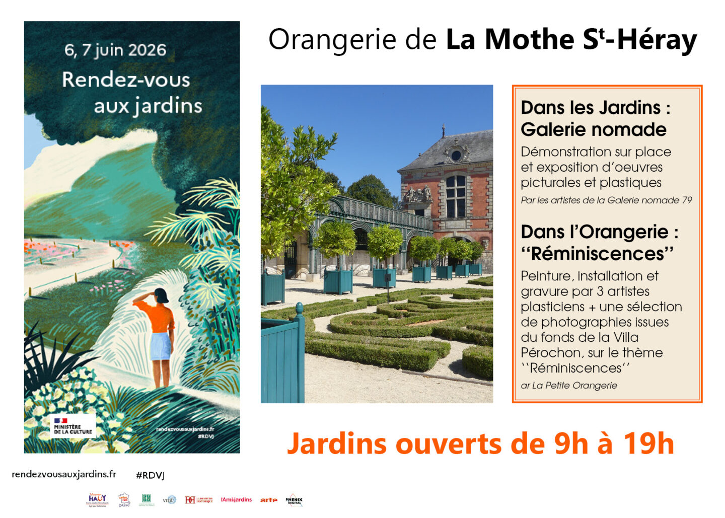 Rendez-vous aux jardins artistes au jardin  La Mothe-Saint-Héray