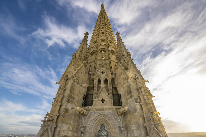 Réouverture de la flèche Saint-Michel Flèche Saint-Michel Bordeaux